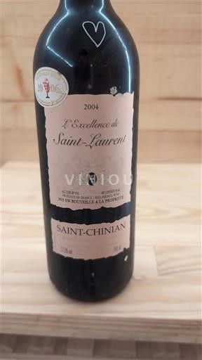 Languedoc Saint-Chinian L'Excellence de Saint-Laurent 2004
