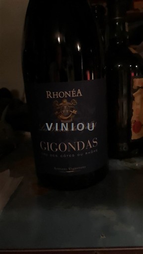 Rhônen laakso Gigondas Rhônea Les Pierres du Vallat 2020