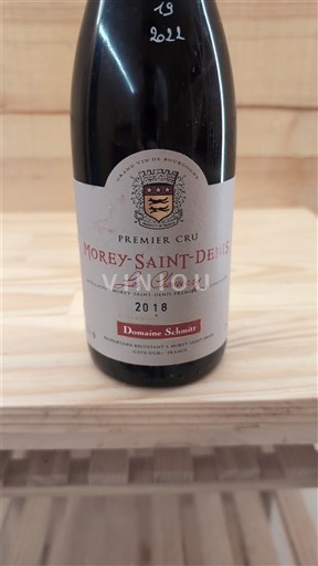 Borgogna Morey-saint-denis Premier Cru Domaine Schmit Les Chenevery 2018