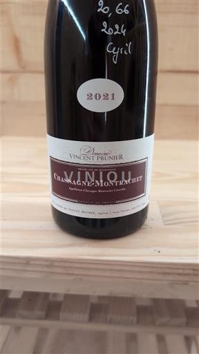 Bourgogne Chassagne-montrachet Vincent Prunier 2021