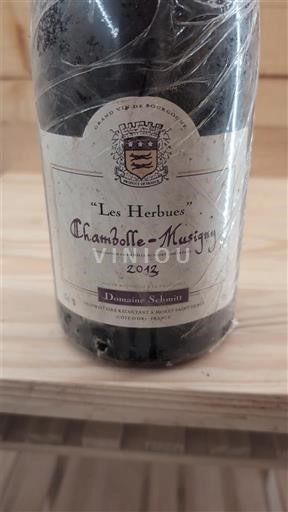 Borgogna Chambolle-Musigny Domaine E. Schueller Les Herbuers 2013