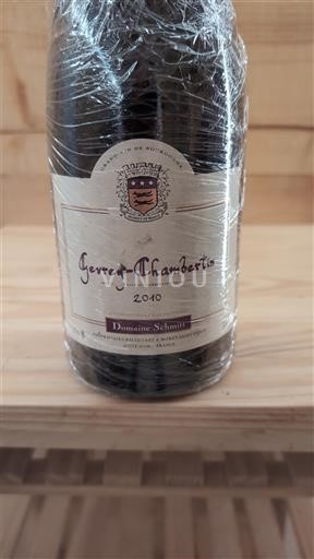 Borgogna Gevrey-Chambertin Domaine Schmitt 2010