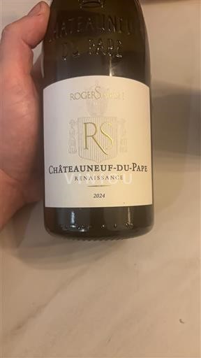 Vallée du Rhône Châteauneuf-du-pape Roger Sabon Renaissance 2024