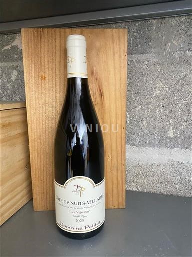 Bourgogne Côte de nuits villages Domaine Petitot Jean & Fils Les Vignottes 2023