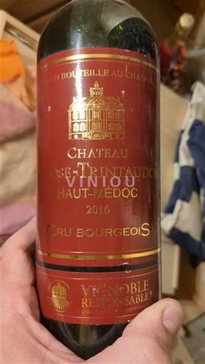 Bordeaux Haut-Médoc Cru Bourgeois Château Rose Trintaudon 2016