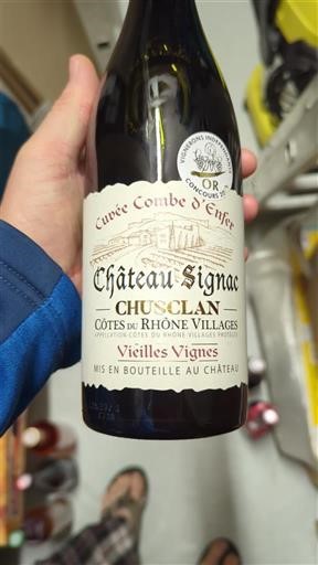 Rona dolina Ni doloceno Château Signac Combe d'Enfer Neleten.