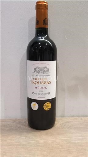 Bordeaux Médoc Cru Bourgeois Château Troussas 2016