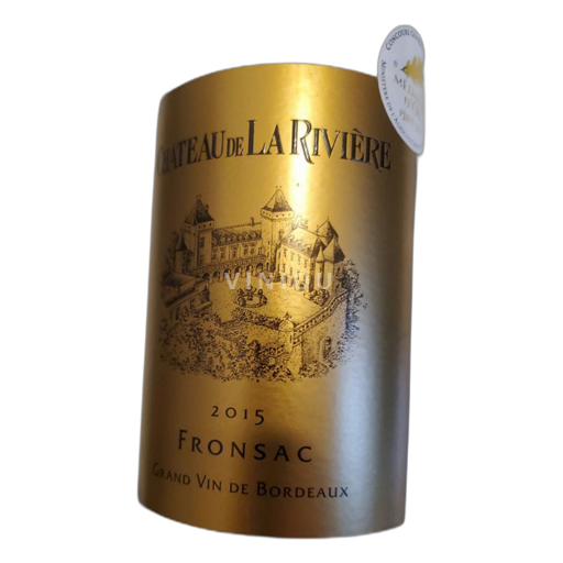 Bordeaux Fronsac Château de La Rivière 2015