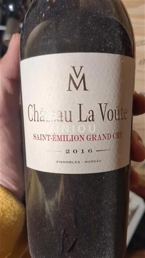 Bordeaux Saint-Émilion Grand Cru Château La Voûte 2016