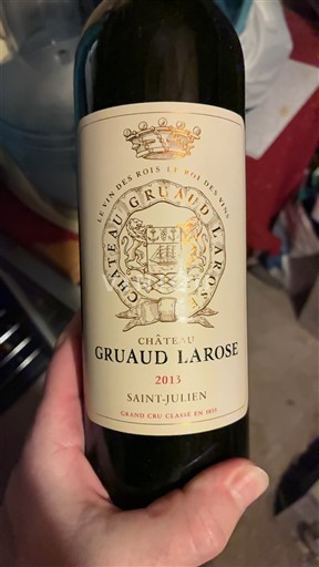 Bordeaux Saint-Julien Grand Cru Château Gruaud Larose 2013