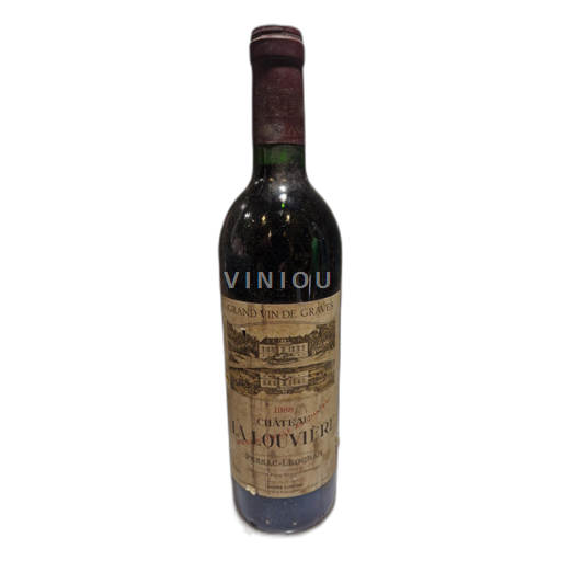 Bordeaux Pessac-Léognan Château La Louvière 1988