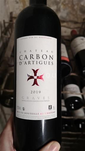 Bordeaux Graves Château Carbon Artigues 2019