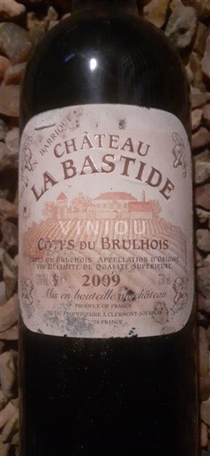 Southwest Not Specified Château La Bastide 2009
