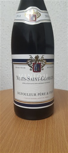 Burgundy Nuits-Saint-Georges Dufouleur Père & Fils 2014