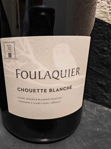Langvedok Pic-saint-loup Foulaquier Chouette Blanche Neleten.