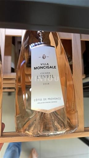 Provansa Côtes-de-Provence Villa Moncigale Cicada L'Éveil 2024