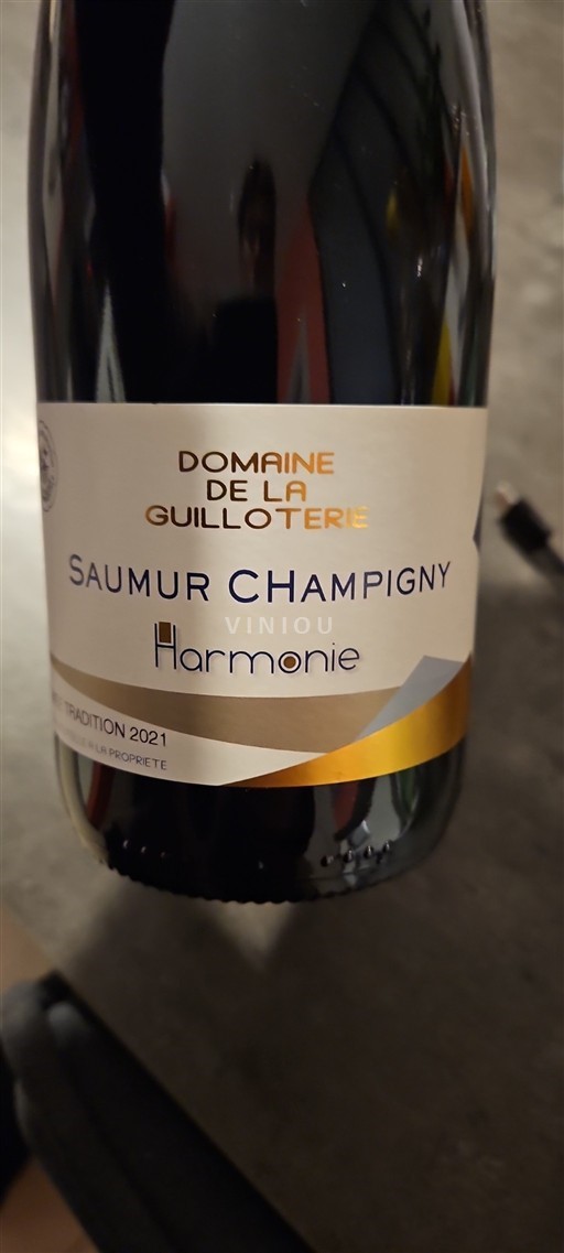 Thung lũng sông Loire Saumur-champigny La Guilloterie Harmonie 2021