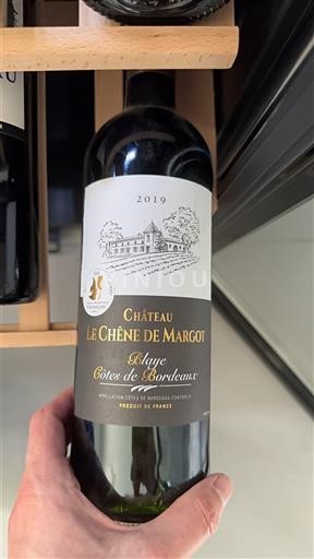 Bordeaux Blaye-côtes-de-bordeaux Château Le Chêne de Margot 2019