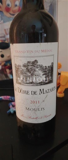 Bordeaux Moulis-en-Médoc Le Dôme de Mazarin 2011