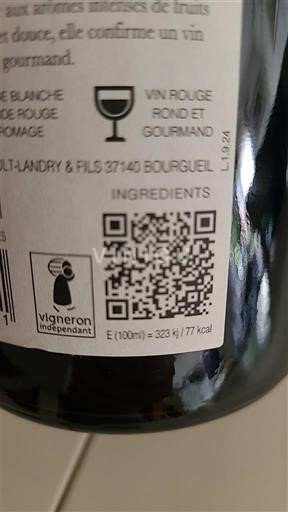 Loiren laakso Bourgueil Gault-Landry & Fils 2024