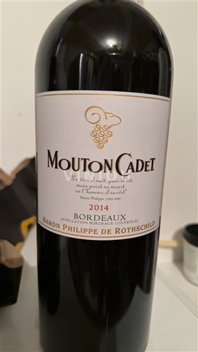 Burdeos Bordeaux Baron Philippe de Rothschild Mouton Cadet 2014