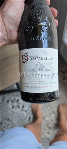 Thung lũng Rhône Châteauneuf-du-pape Cuvée des Sommeliers 2012