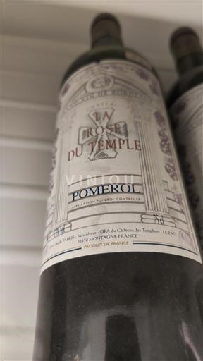 Bordeaux Pomerol La Croix du Temple 2008