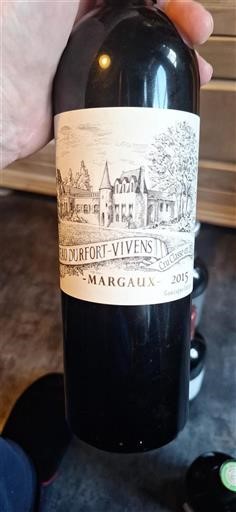 Bordeaux Margaux Grand Cru Durfort-Vivens 2015