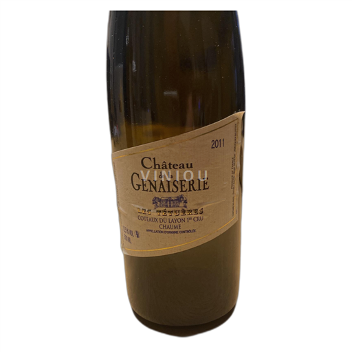 Valle del Loira Coteaux-du-Layon Château de la Genaiserie Les Tétuères 2011