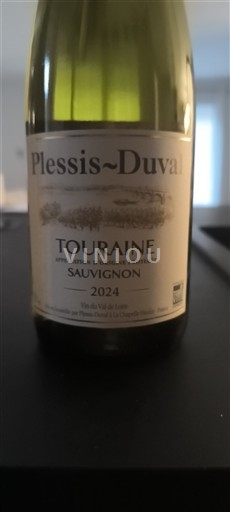 Dolina Loare Touraine Plessis-Duval Sauvignon 2024