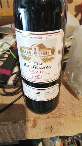 Bordeaux Graves Château Haut-Gramons 2009
