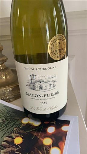 Borgogna Mâcon e Mâcon-Villages Les Vins de l'Église 2023