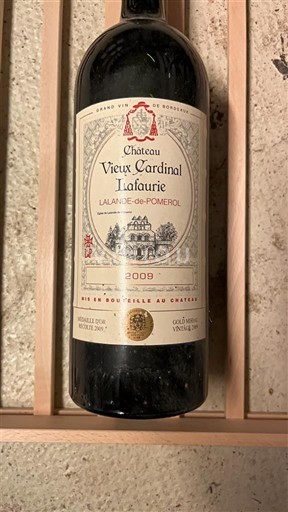 Bordeaux Lalande-de-Pomerol Château Vieux Cardinal Lafaurie 2009