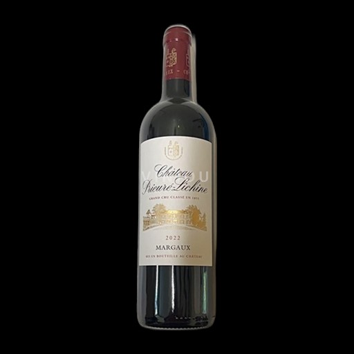 Bordeaux Margaux Grand Cru Classé Château Prieuré-Lichine 2022