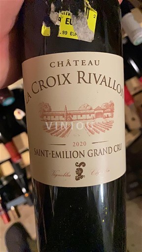 Bordo Сент-Емилион Гранд Кру Grand Cru Château La Croix Rivallon 2020
