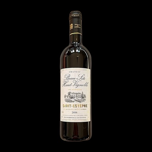 Bordéus Saint-Estèphe Cru Bourgeois Château Beau-Site Haut-Vignoble 2006