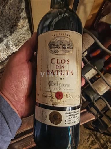 Tây Nam Cahors Clos des Batuts 2009