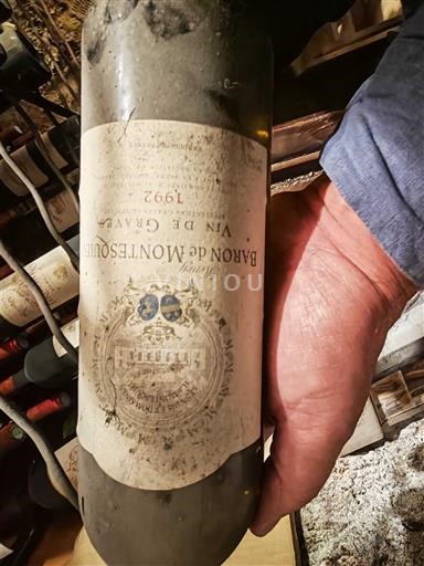 Bordeaux Graves Baron de Montesquieu 1992