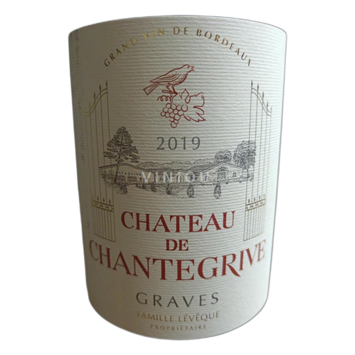 Bordeaux Graves Château de Chantegrive Icke årgångsbetecknad