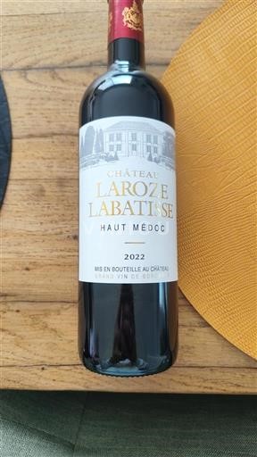 Bordeaux Haut-Médoc Château Larozé Labatisse 2022