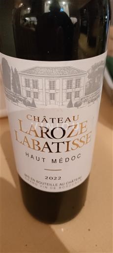 Bordeaux Haut-Médoc Château Larozé Labatisse 2022
