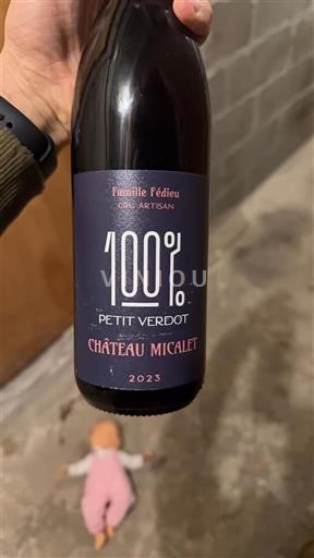 Burdeos Haut-Médoc Château Micalet 100% Petit Verdot 2023