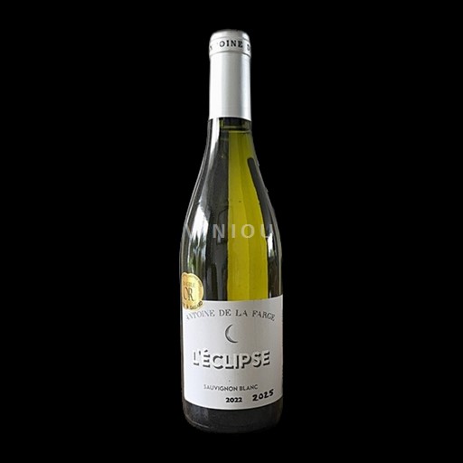 Vin Blanc sec L'Éclipse Antoine de la Farge 2022 France Vallée de la Loire AOC