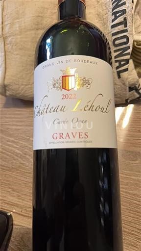 Bordéus Graves Château Léhoul Oyan 2022