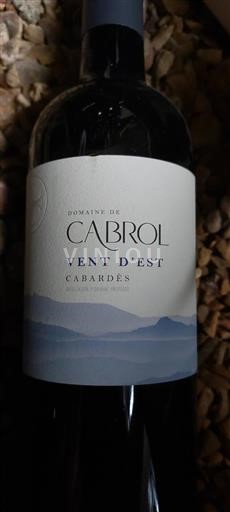 Languedoc Cabardès Domaine Cabrol Vent d'Est Icke årgångsbetecknad