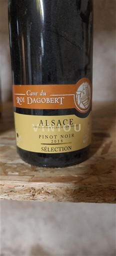 Alsace Cave du Roi Dagobert Sélection 2018