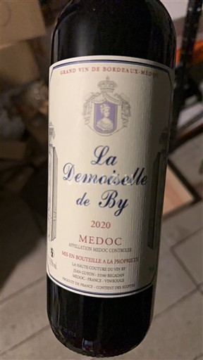 Bordeaux Médoc By La Demoiselle de By 2020