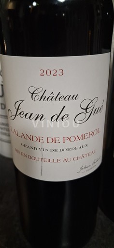 Bordeaux Lalande-de-pomerol Château Jean de Gué 2023