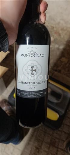 Bordéus Croix Monsognac Cabernet Sauvignon 2017