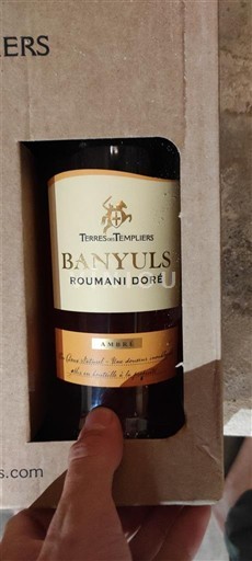 Roussillon Banyuls Terres des Templiers Roumani Doré Không niên vụ